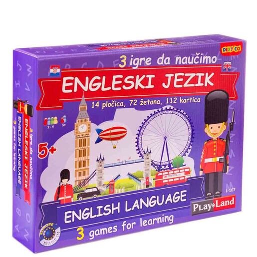 PLAY LAND L-167 IGRA ENGLESKI ZA DJECU HR