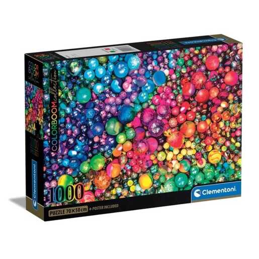CLEMENTONI CL 39780  PUZZLE 1000 COLORBOOM KLIKERI