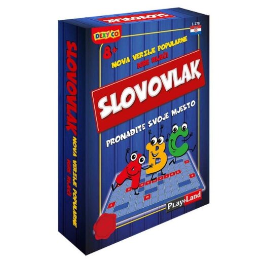 PLAY LAND PL178/HR PLAY LAND SLOVO VLAK DRUŠTVENA IGRA HR