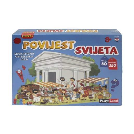 PLAY LAND PL740/HR PLAY LAND POVIJEST SVIJETA EDUKATIVNA IGRA