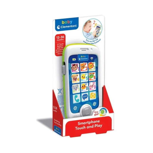 CLEMENTONI CL17911 DJEČJA IGRAČKA SMARTPHONE TOUCH&PLAY