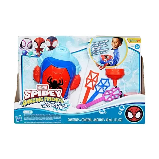 MARVEL G0660 SPIDERMAN AND FRIENDS SPIDEY BUBBLE SLINGER