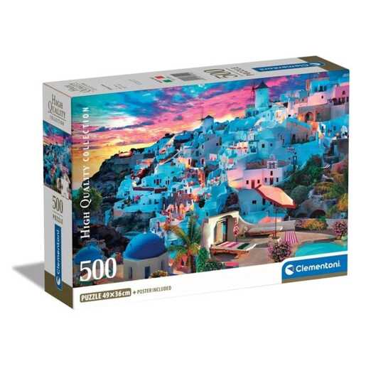 CLEMENTONI CL35540  PUZZLE 500 GRČKA