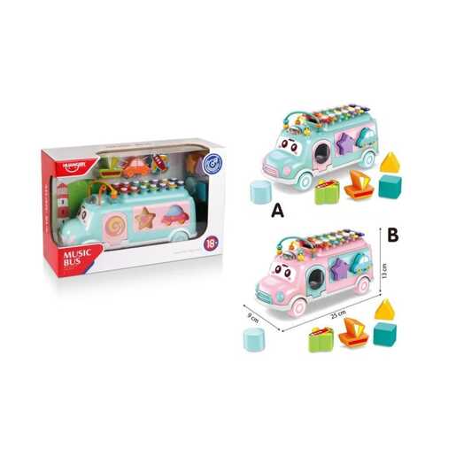 MASTER IGRAČKE AUTOBUS SA OBLICIMA 69942