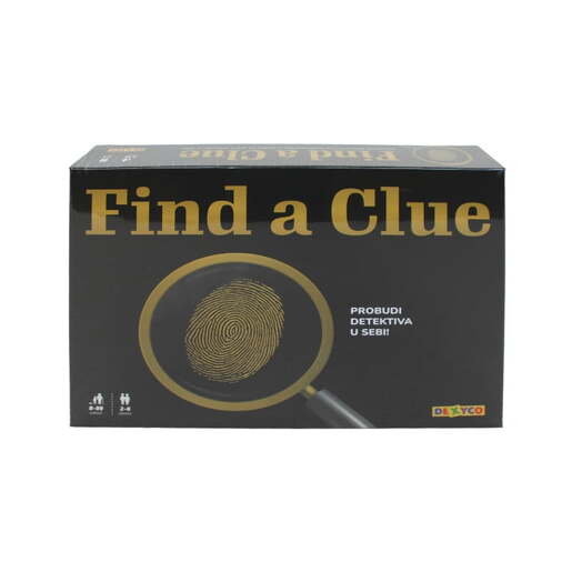 DEXYCO PP22110 FIND A CLUE DRUŠTVENA IGRA