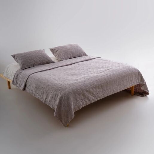 GH Textil  Prekrivač za krevet Alphecca 100% pamuk Stonewashed, opal grey