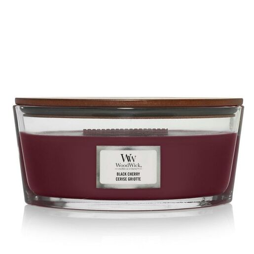 WoodWick Classic Black Cherry mirisna svijeća, Elipse