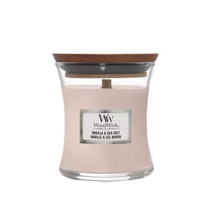 WoodWick Classic Vanilla &amp; Sea Salt mirisna svijeća, Medium