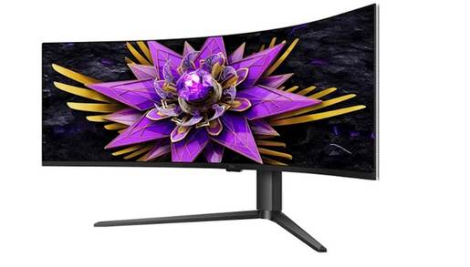 TCL monitor 57R94 gaming USB Type C zakrivljeni, 57, DUHD, QD-Mini LED, VA, 1200 cd/m2, AMD FreeSync Premium, HDR, DP, HDMI, 120Hz, 1ms