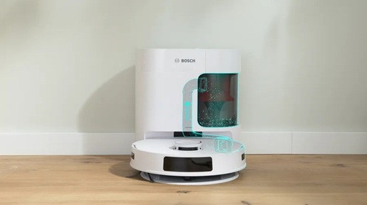 BOSCH robotski usisivač BCRD2W Spotless Advenced +, 11.000 Pa, 360 LiDAR navigacija