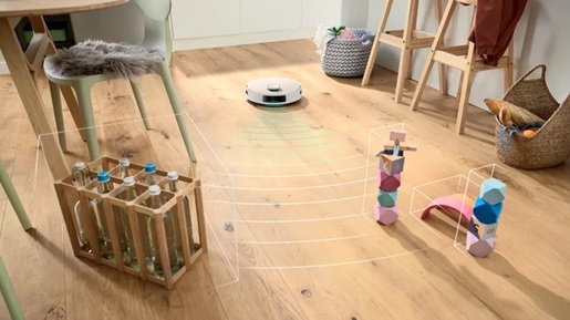 BOSCH robotski usisivač BCRD2W Spotless Advenced +, 11.000 Pa, 360 LiDAR navigacija
