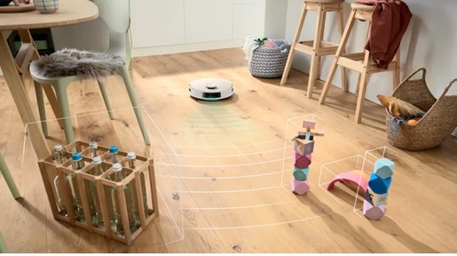 BOSCH robotski usisivač BCRC1W Spotless, 11.000 Pa, 360 LiDAR navigacija