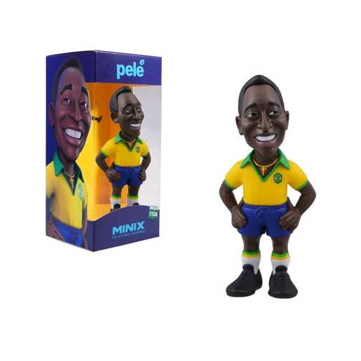MINIX FIGURINE 12CM PELÉ MNX18024 -BRAZIL 1ST KIT