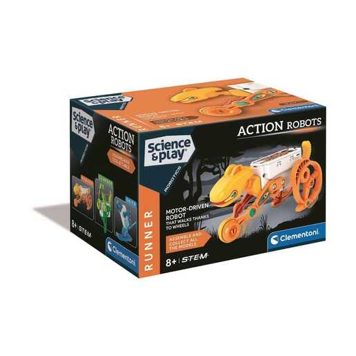 CLEMENTONI CL75137 SCIENCE AND PLAY -ROBOT TRKAČ