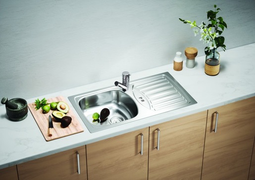 Alveus sudoper BASIC 150 mat otvor fi 60