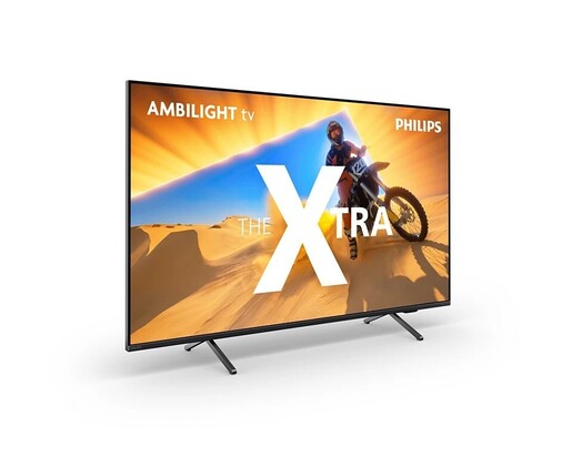 PHILIPS The Xtra QD MiniLED televizor 75PML9019/12, 4K Ultra HD, Titan OS, Smart TV, Ambilight, 144 Hz VRR, Crni