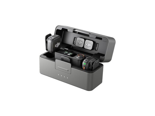 DJI Mic 3 (2TX+1RX+CC)mikrofon, prenos zvuka do 250m5.5h snimanja,48kHz 24 zvuk,OLED zaslon