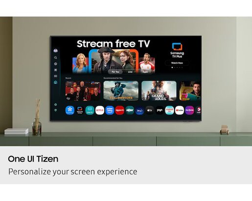 SAMSUNG LED televizor UE65U7022FKXXH, 4K Ultra HD, Smart TV, Crystal Processor 4K, One UI Tizen , MetalStream Dizajn , Crni