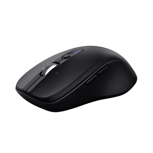 TRUST Hyperwheel bežični miš, crna boja, USB-A,, 1000-3200 DPI