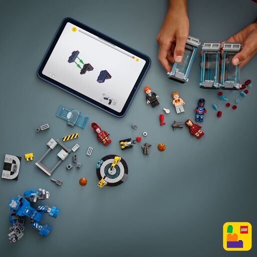 LEGO® Iron Manov laboratorij: Dvorana oklopa 76315