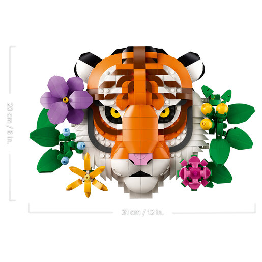 LEGO® Art Životinjska kolekcija: Tigar 31217