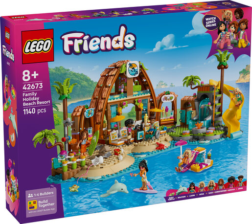 LEGO® Friends Obiteljski provod u odmaralištu na plaži 42673