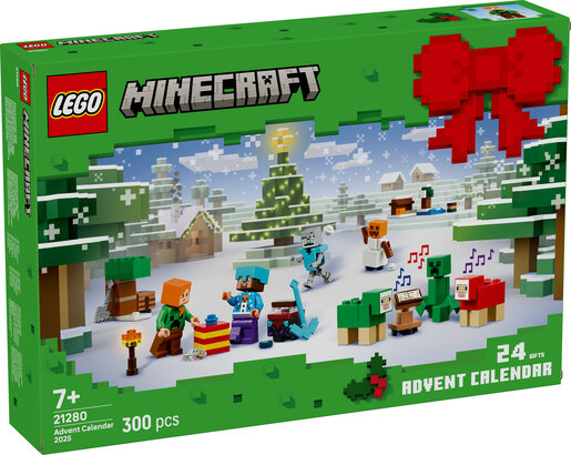 LEGO® Minecraft® Adventski kalendar 2025. 21280