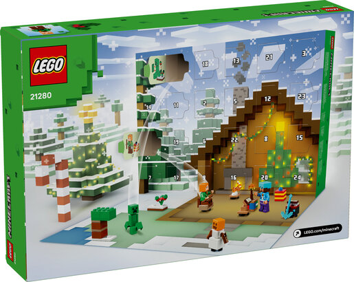 LEGO® Minecraft® Adventski kalendar 2025. 21280