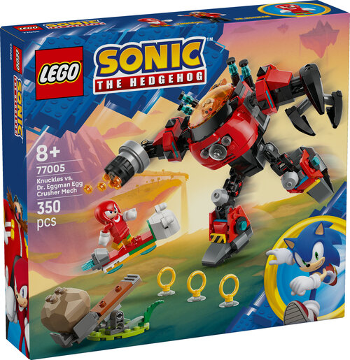 LEGO Sonic Knuckles ili Dr. Eggman i robot Egg Crusher 77005