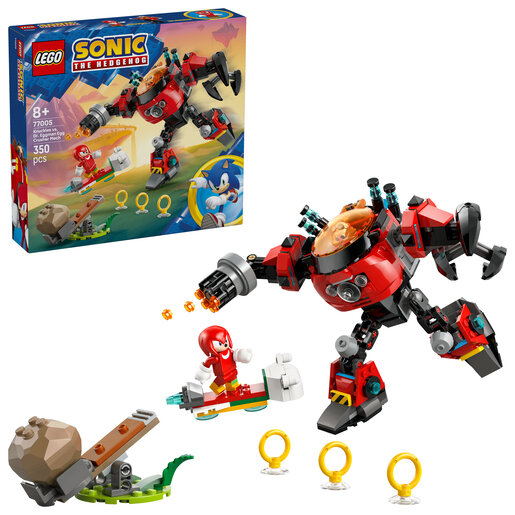 LEGO Sonic Knuckles ili Dr. Eggman i robot Egg Crusher 77005