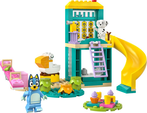 LEGO® Bluey i Chloe na zabavnom igralištu 11201