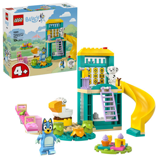 LEGO Bluey i Chloe na zabavnom igralištu 11201
