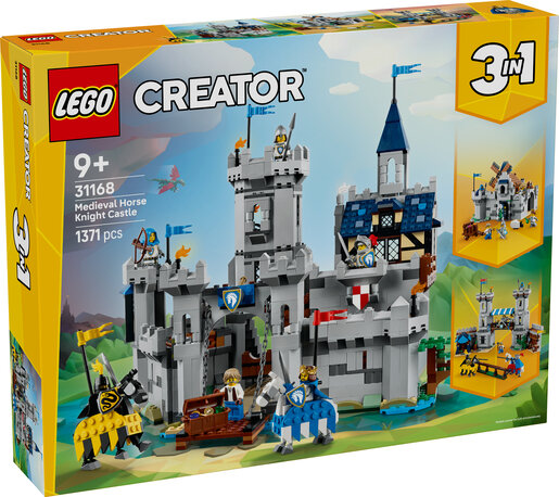 LEGO® Srednjovjekovni dvorac viteza na konju 31168