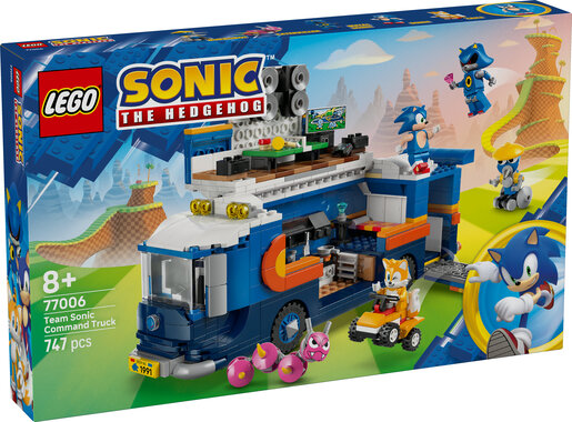 LEGO® Zapovjedni kamion tima Sonic 77006