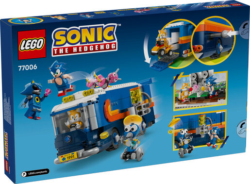 LEGO® Zapovjedni kamion tima Sonic 77006