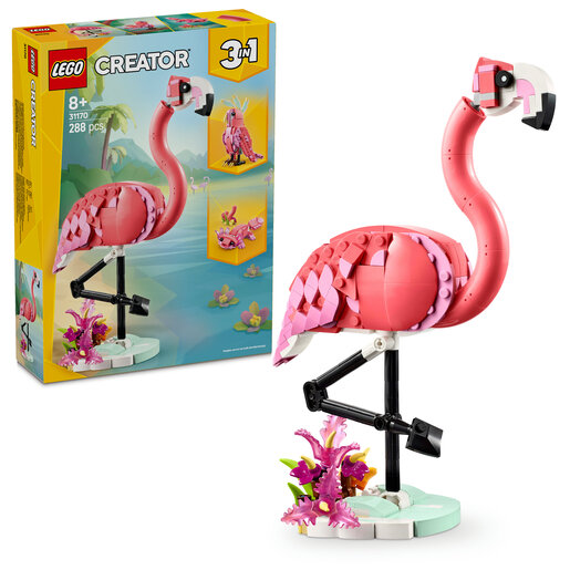 LEGO Creator Divlje životinje ružičasti plamenac 31170