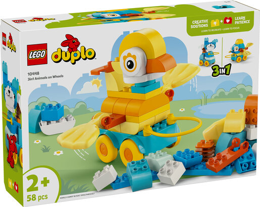 LEGO DUPLO® 3-u-1 životinje na kotačima 10448
