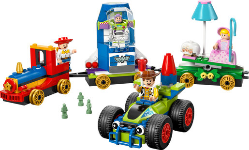 LEGO® Disney Pixar Slavljenički vlak i automobil RC iz Priče o igračkama 43264