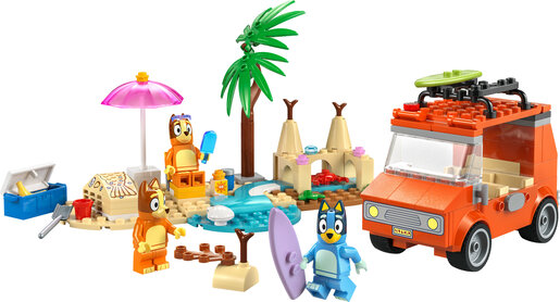 LEGO® Bluey na obiteljskom izletu na plažu 11202