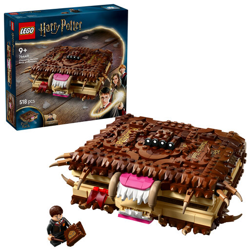 LEGO Harry Potter Zubata Čudovišna knjiga o čudovištima 76449