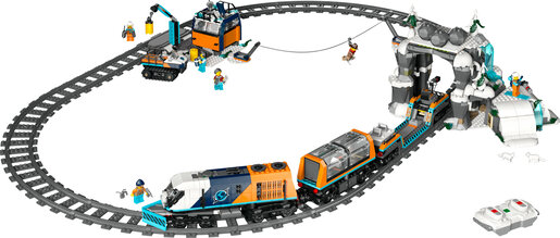 LEGO® City Vlak Polar Express za istraživanje Arktika 60470