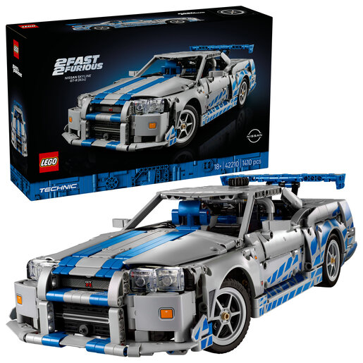LEGO® Technic 2 Fast 2 Furious auto Nissan Skyline GT-R (R34) 42210