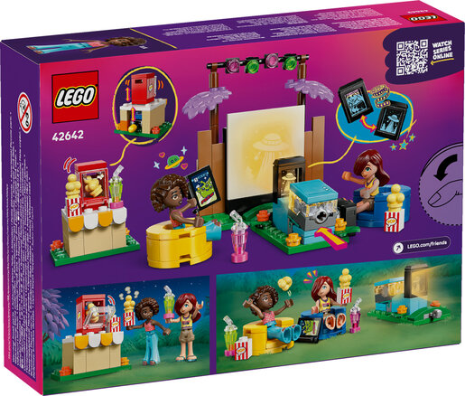 LEGO® Friends Filmska večer s prijateljima 42642