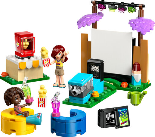 LEGO® Friends Filmska večer s prijateljima 42642