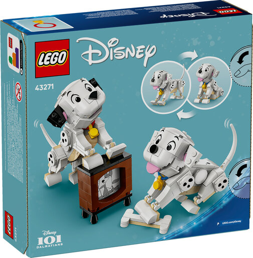 LEGO® Disney Classic Psići Lucky i Penny iz 101 dalmatinca 43271