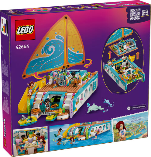 LEGO Friends Pustolovina na brodu 42664