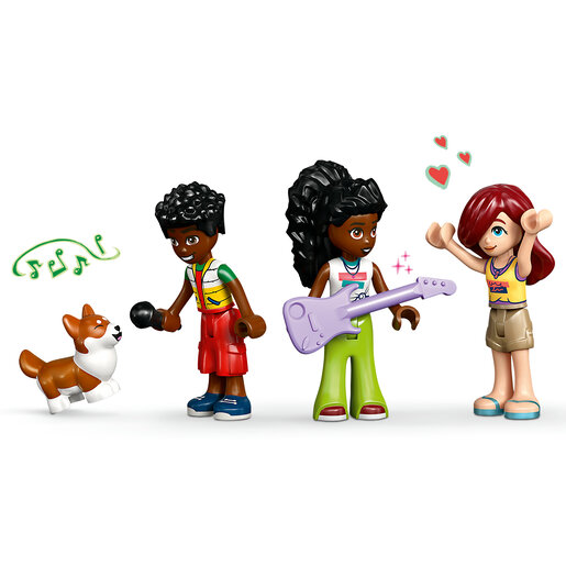 LEGO® Friends Prodavaonica glazbenih instrumenata i stan 42653