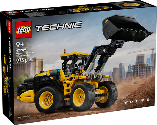 LEGO® Technic Utovarivač s kotačima Volvo L120 Electric 42209