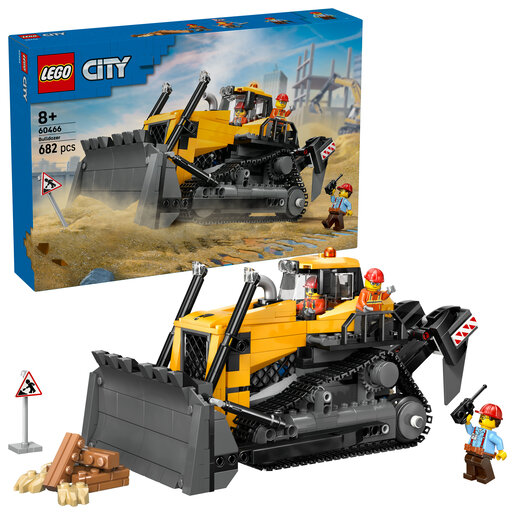 LEGO® City Žuti buldožer 60466