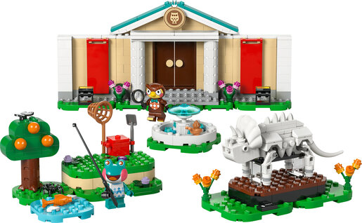 LEGO Animal Crossing Blathers i muzejska zbirka 77056